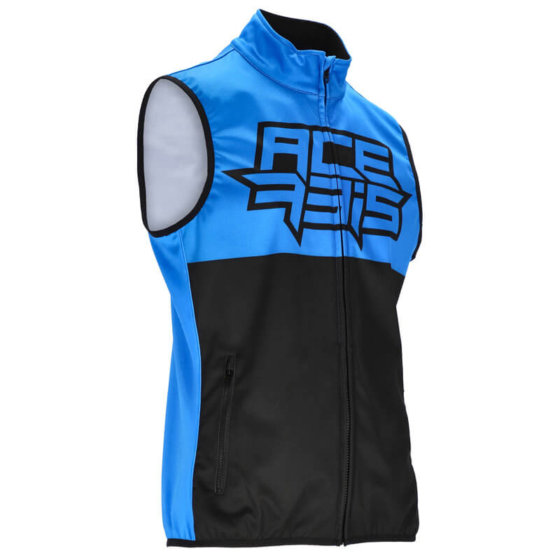 bodywarmer acerbis softshell linear bleu 2024