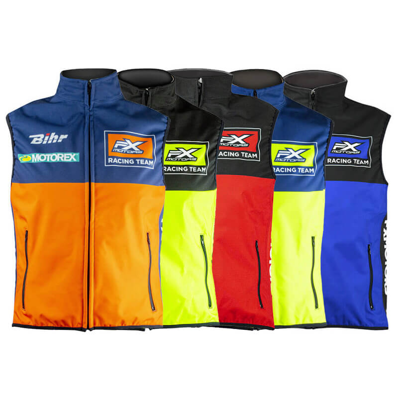 bodywarmer fxmotors racing team 2020 enduro