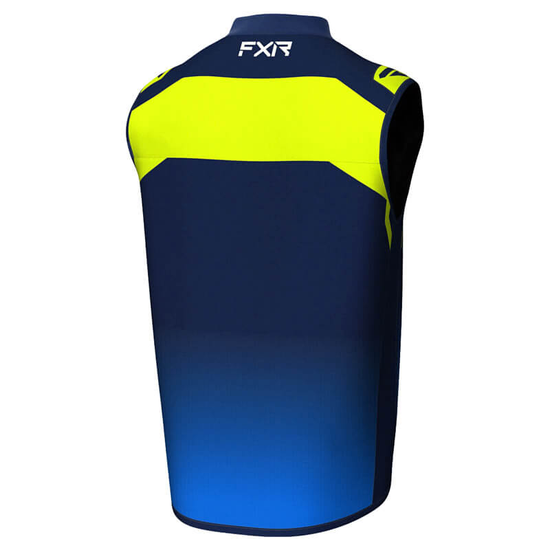 bodywarmer fxr rr off road bleu 2023 enduro