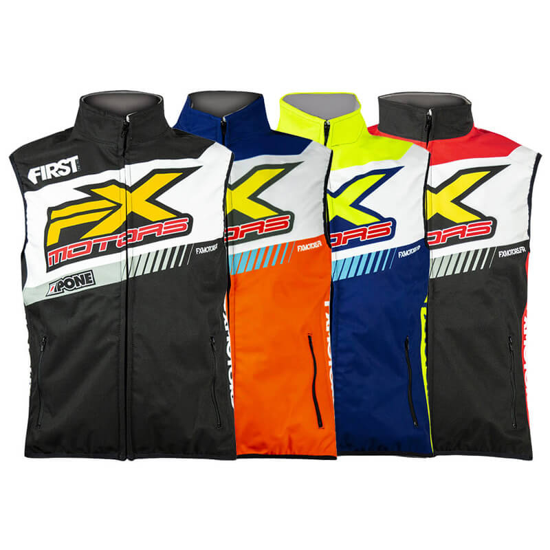 bodywarmer softshell fxmotors racing 2020