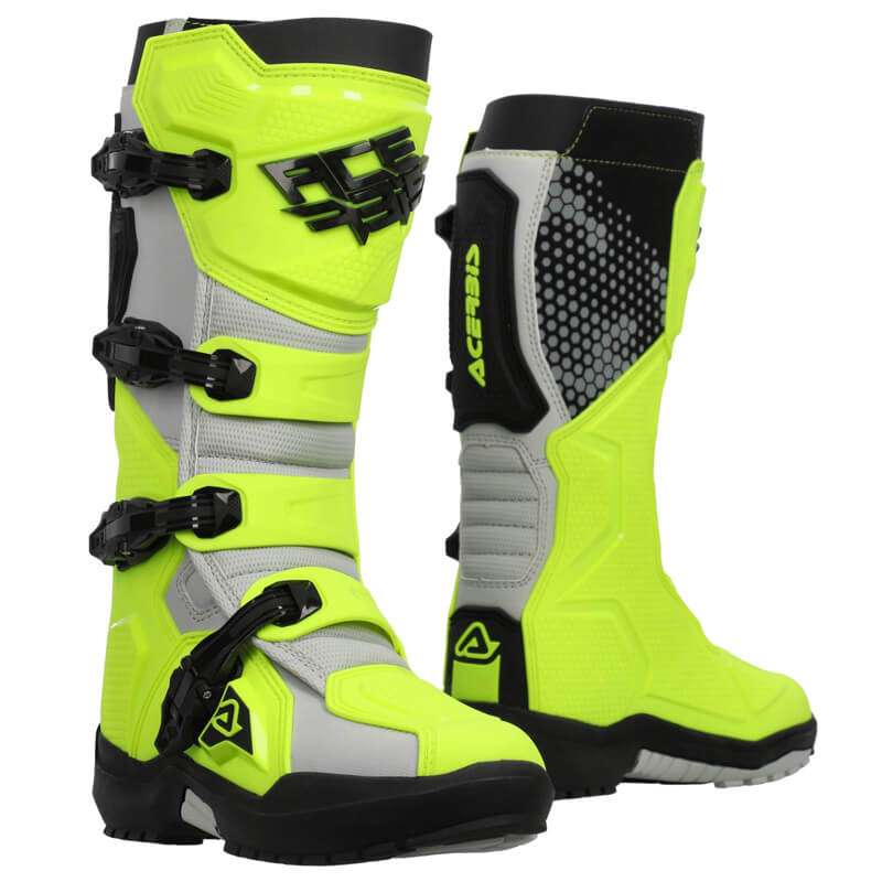 botte acerbis artiglio jaune fluo 2024