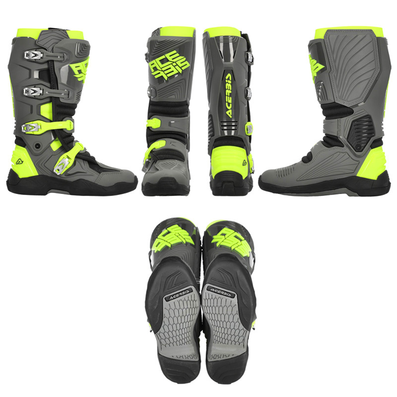 botte acerbis whoops jaune fluo 2024 cross