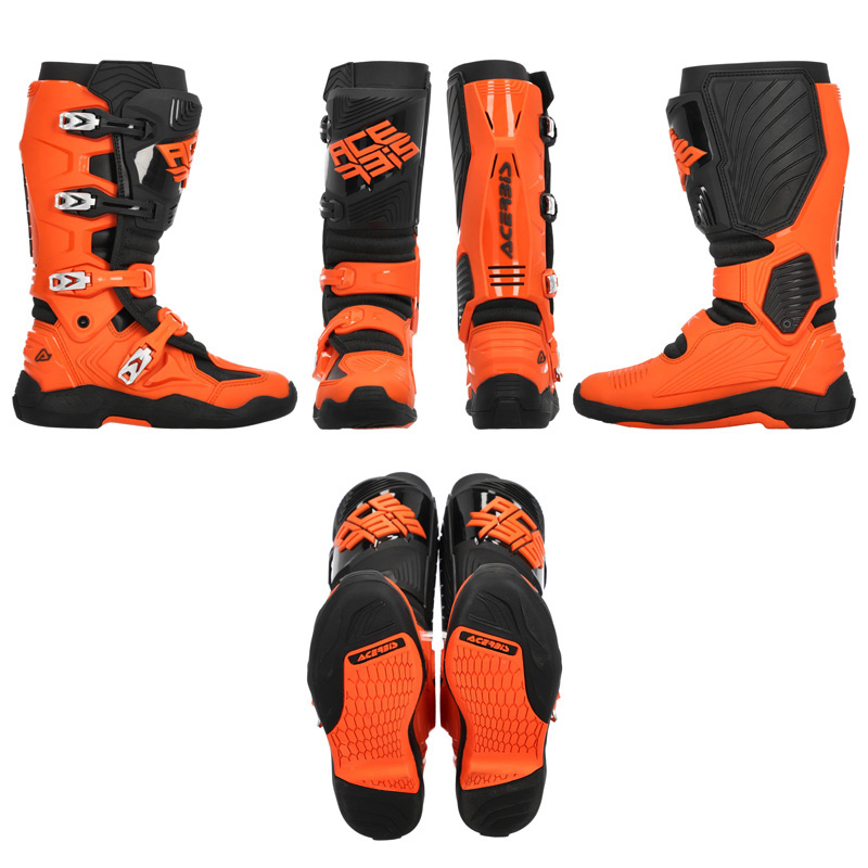 botte acerbis whoops orange 2024 cross