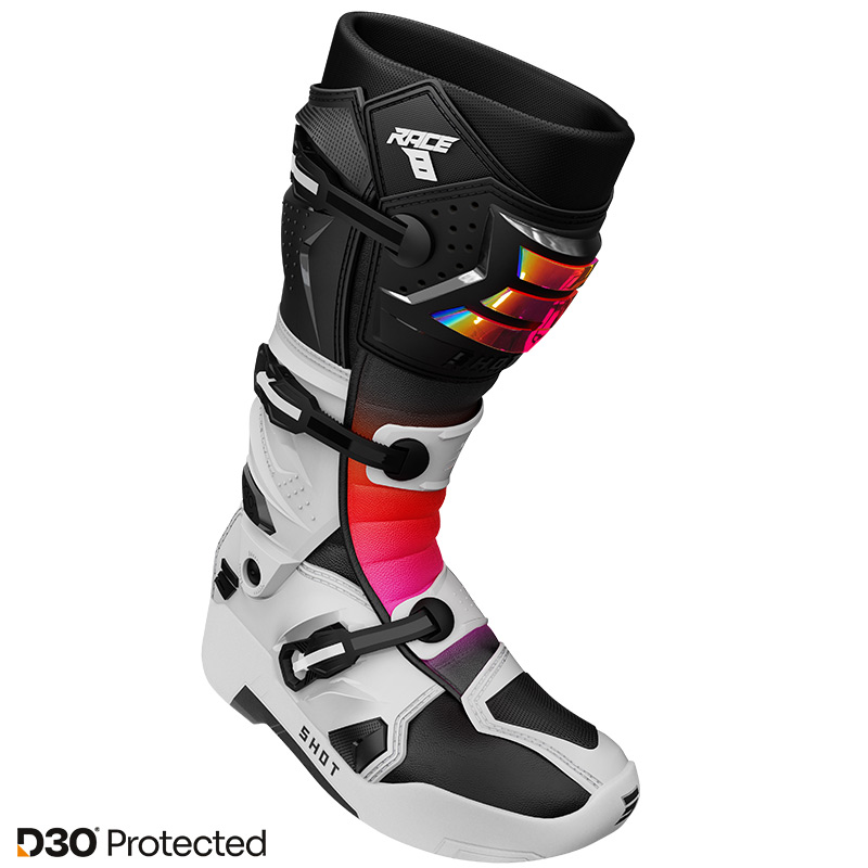 botte cross shot race8 D3O Holographic 2026 3