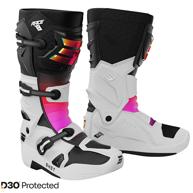 botte cross shot race8 D3O Holographic 2026