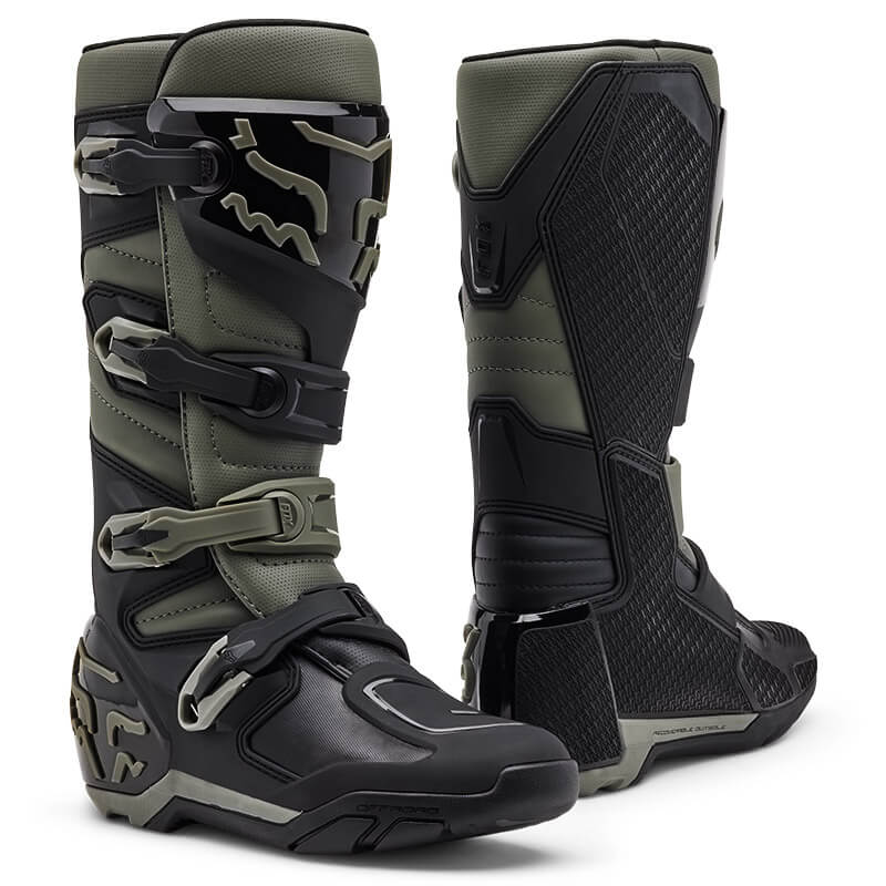 botte enduro fox racing comp x gris 2025