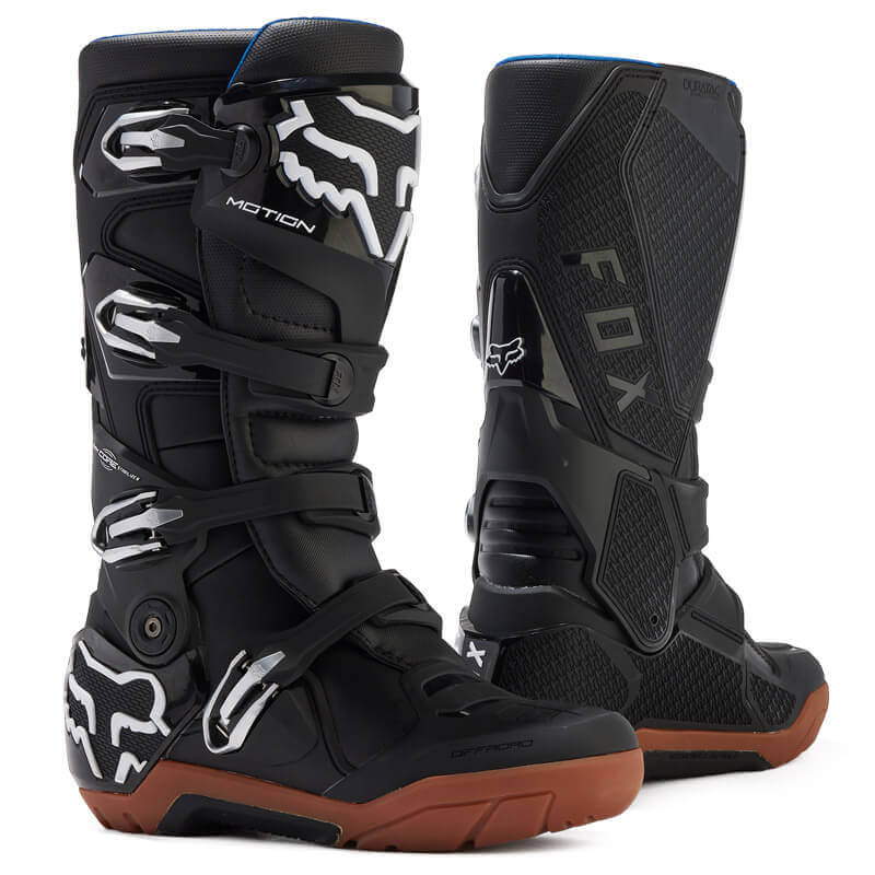 botte enduro fox racing motion x noir marron 2024