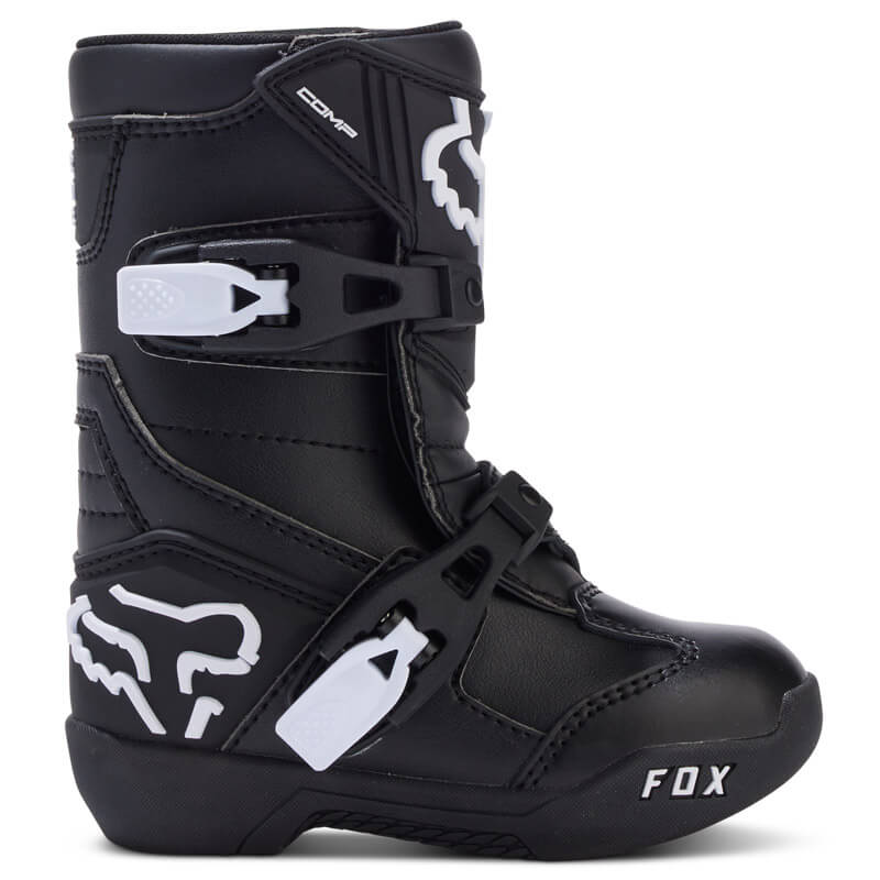 botte enfant fox racing comp kid noir 2024 cross