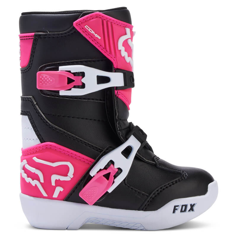 botte enfant fox racing comp kid rose 2024 cross