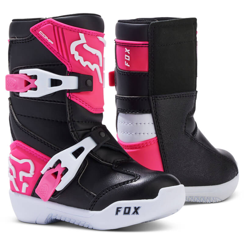 botte enfant fox racing comp kid rose 2024