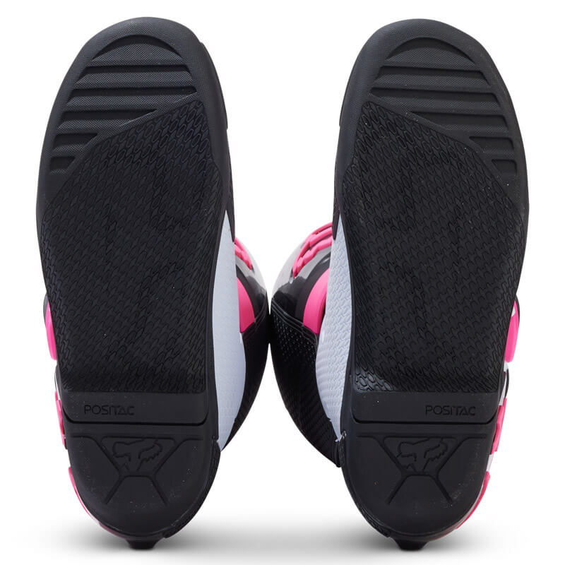 botte fox racing femme comp rose 2024 semelles