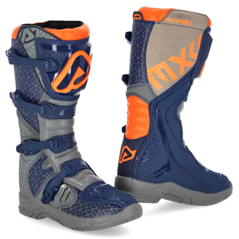 bottes acerbis x team bleu gris 2023