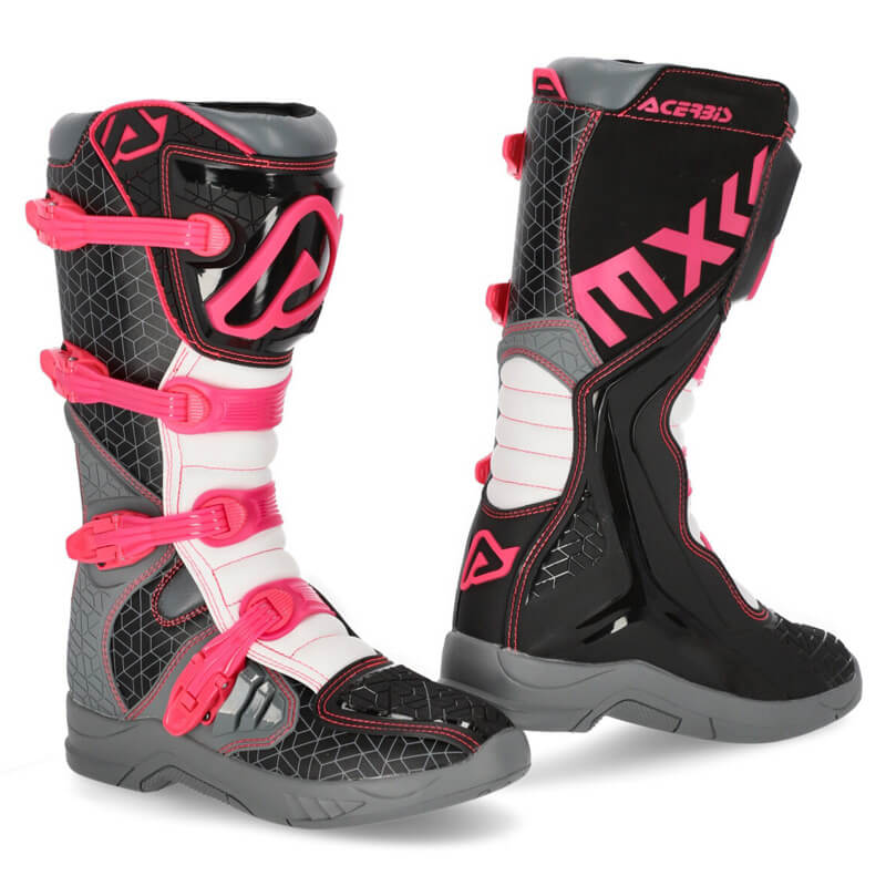 bottes acerbis x team noir rose 2023