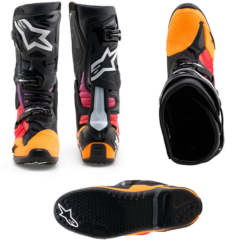 bottes alpinestars edition limite black hole tech 10 moto