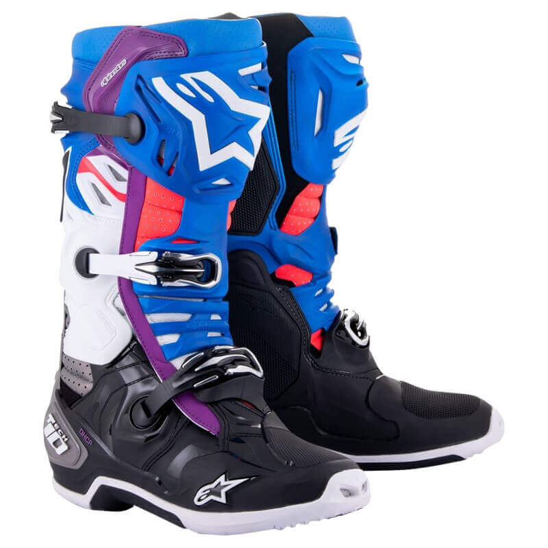 bottes alpinestars tech 10 supervented bleu 2024