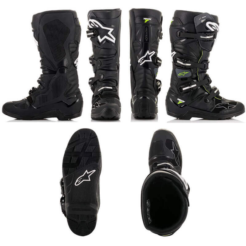 bottes alpinestars tech 7 drystar noir 2024 cross