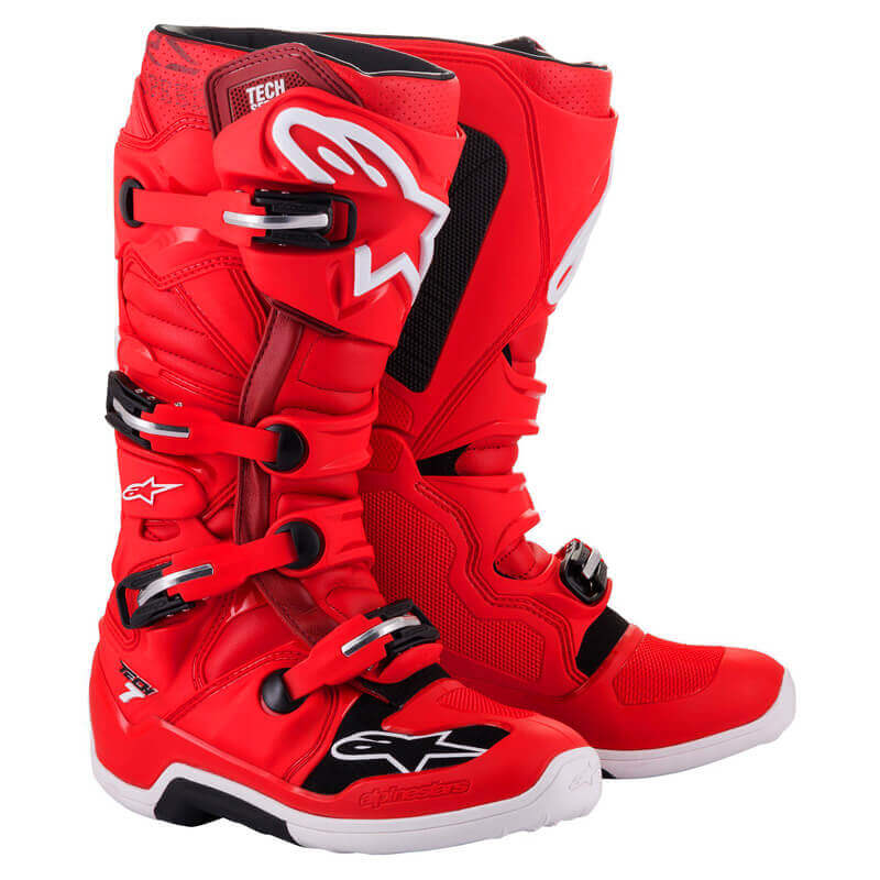 bottes alpinestars tech 7 rouge 2023