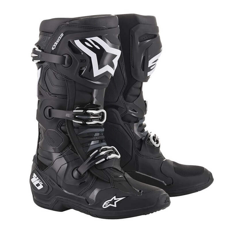 bottes cross alpinestars tech10 noires 2024