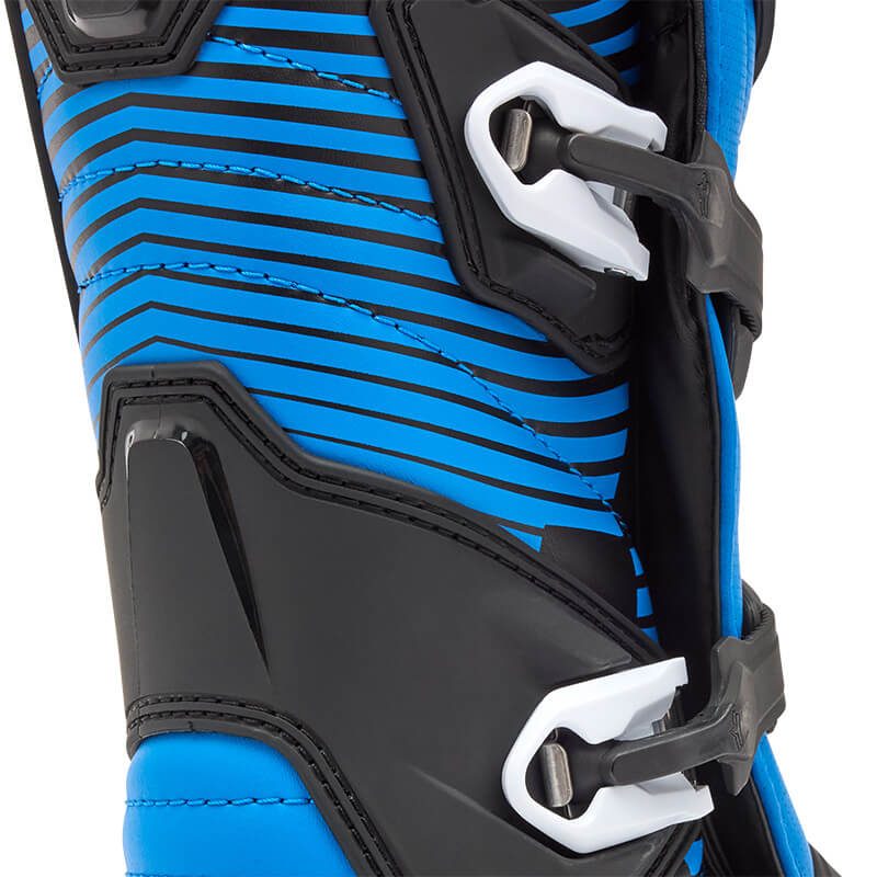 bottes cross comp bleu noir orange sx