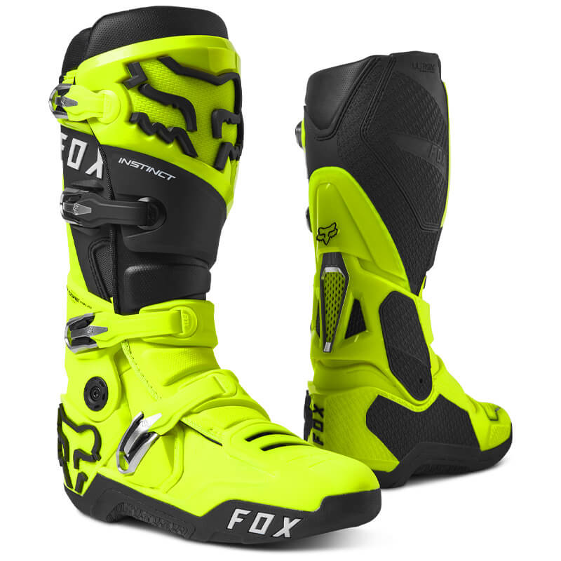 bottes cross fox instinct 2 0 2023 jaune mx