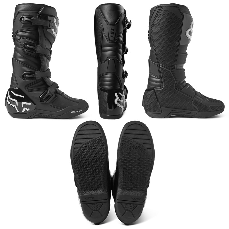 bottes cross fox racing comp 2023 noir motocross