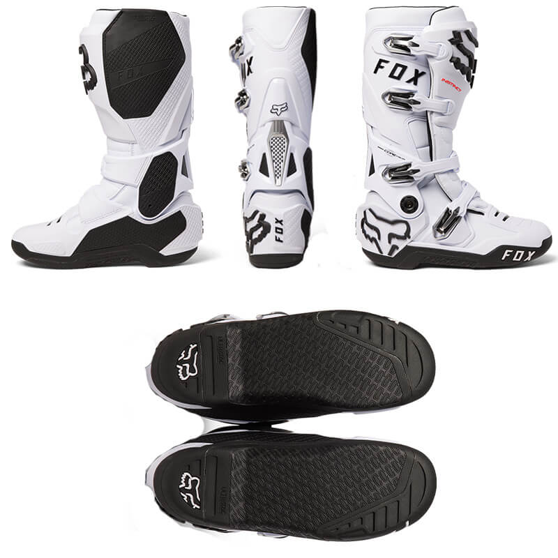 bottes cross instinct blanc mx