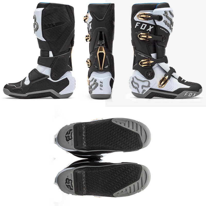 bottes cross instinct noir blanc mx
