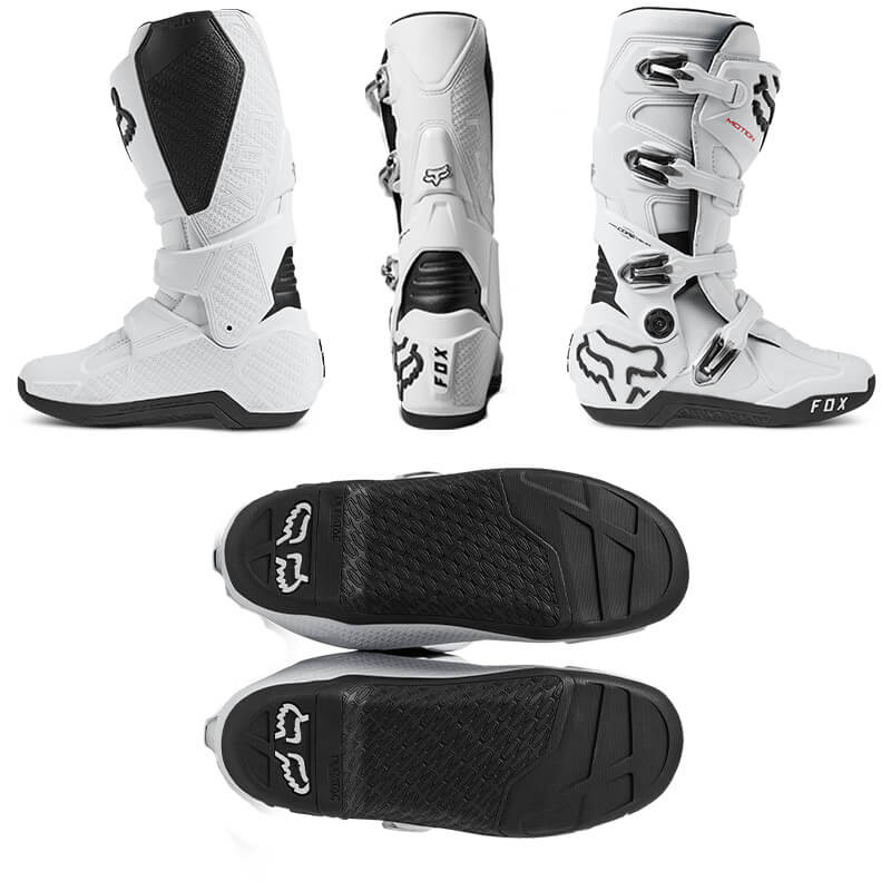 bottes cross motion blanc 26 mx