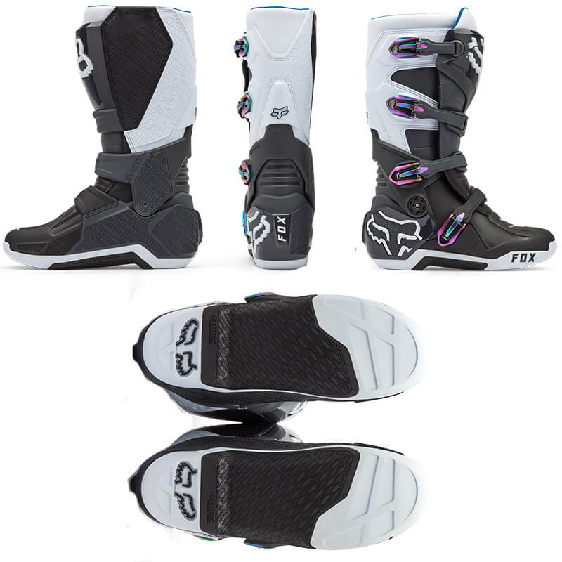 bottes cross motion noir blanc 26 sx