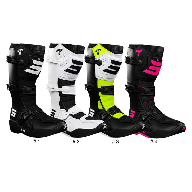 bottes cross shot race 4 2023 mx