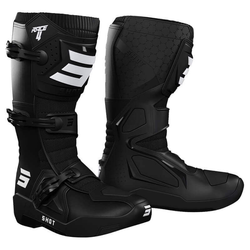 bottes cross shot race 4 noir 2023