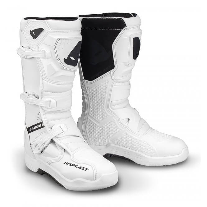 bottes cross ufo gargor blanc 2024