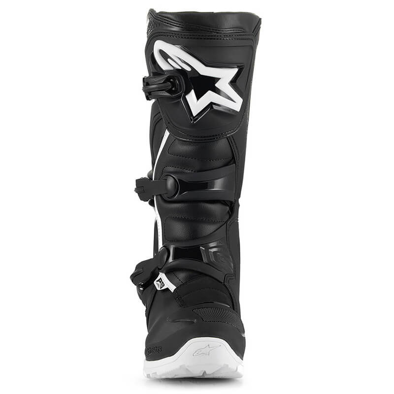 bottes enduro alpinestars tech 3 waterproof noir blanc moto