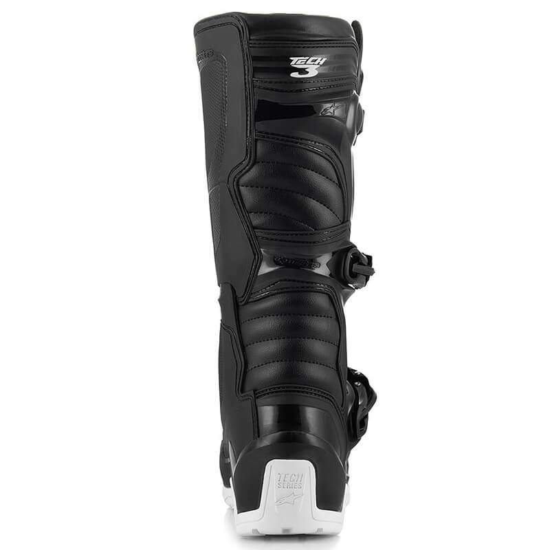 bottes enduro alpinestars tech 3 waterproof noir blanc protection