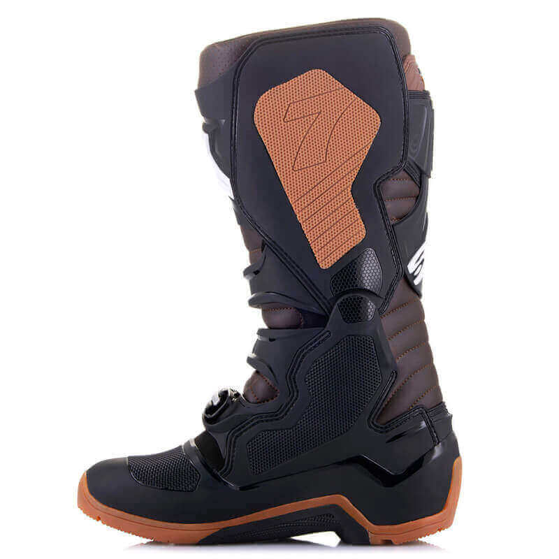 bottes enduro alpinestars tech 7 noir marron 2024 quad