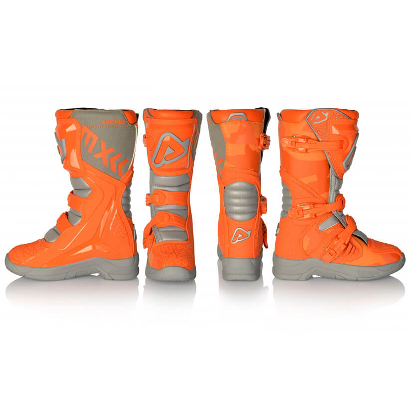 bottes enfant acerbis x team orange 2023 cross