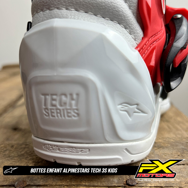 bottes enfant alpinestars tech 3s kids rouge 2024 