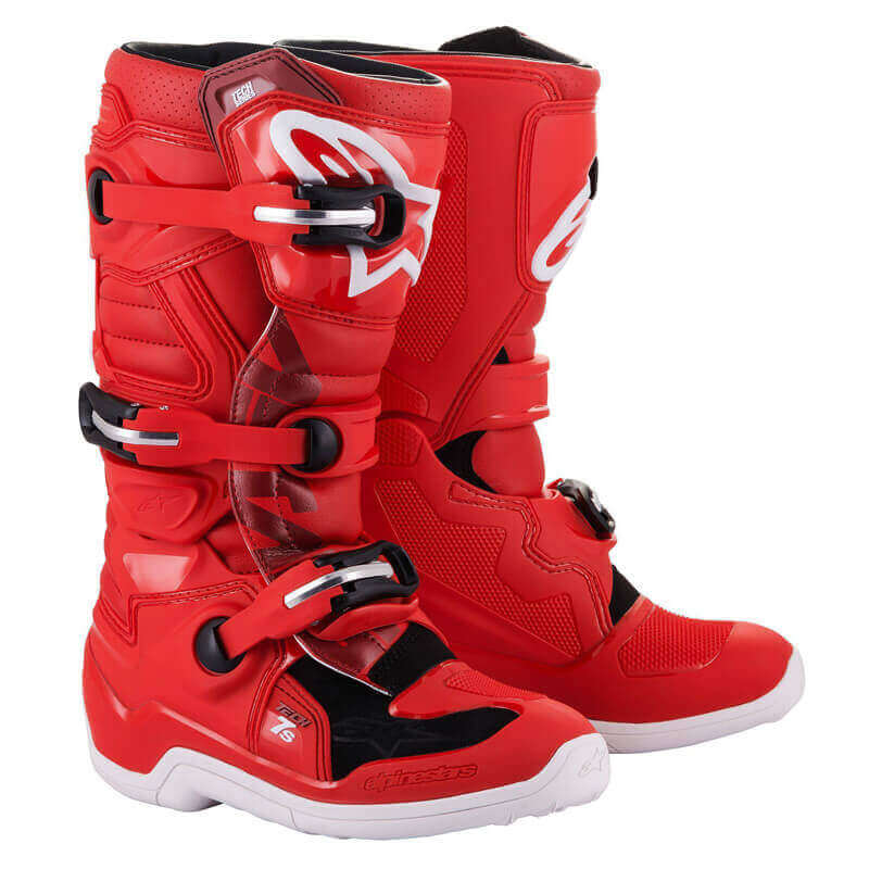 bottes enfant alpinestars tech 7s rouge 2024