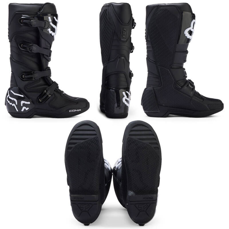 bottes enfant fox racing comp noir 2024 cross