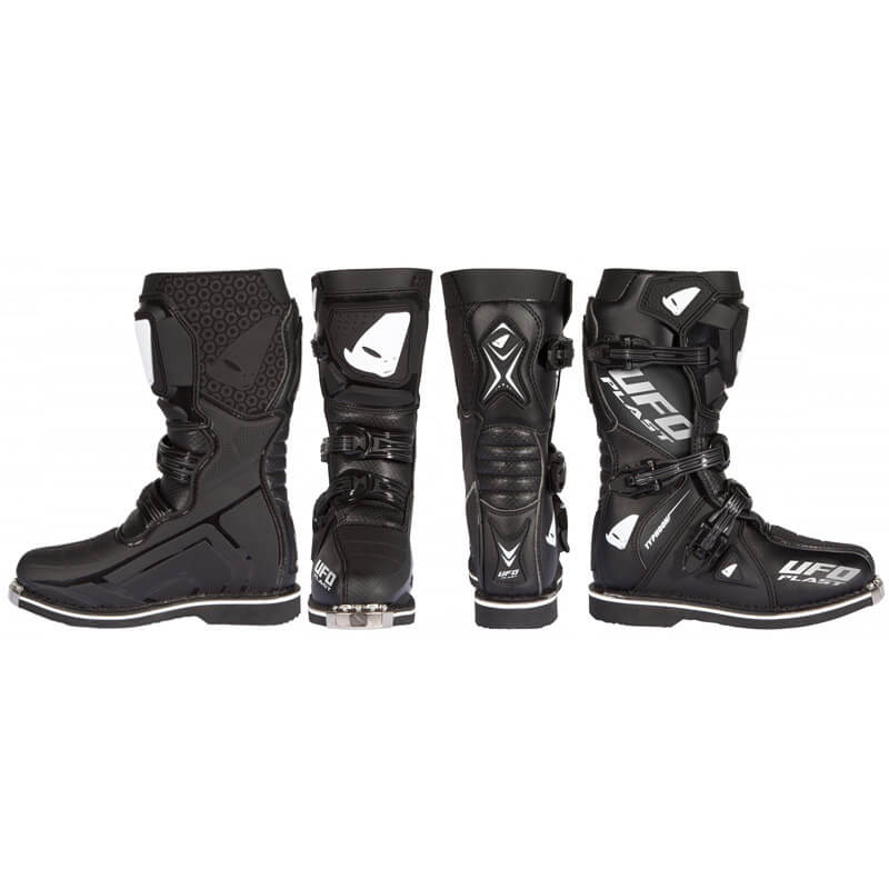 bottes enfant ufo typhoon noir 2024 motocross