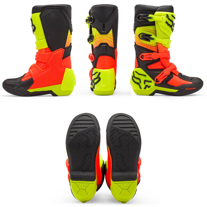 bottes enfants comp jaune orange 2026 cross
