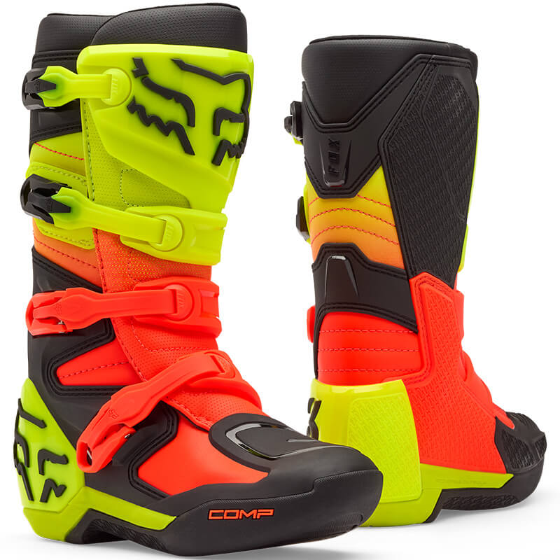 bottes enfants comp jaune orange 2026