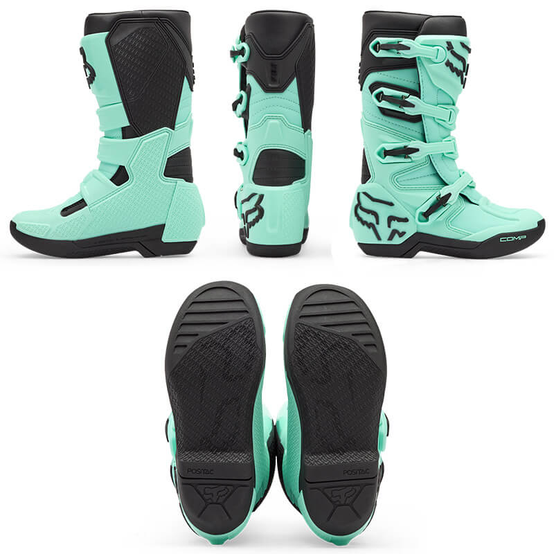 bottes enfants comp rouge turquoise 2026 cross