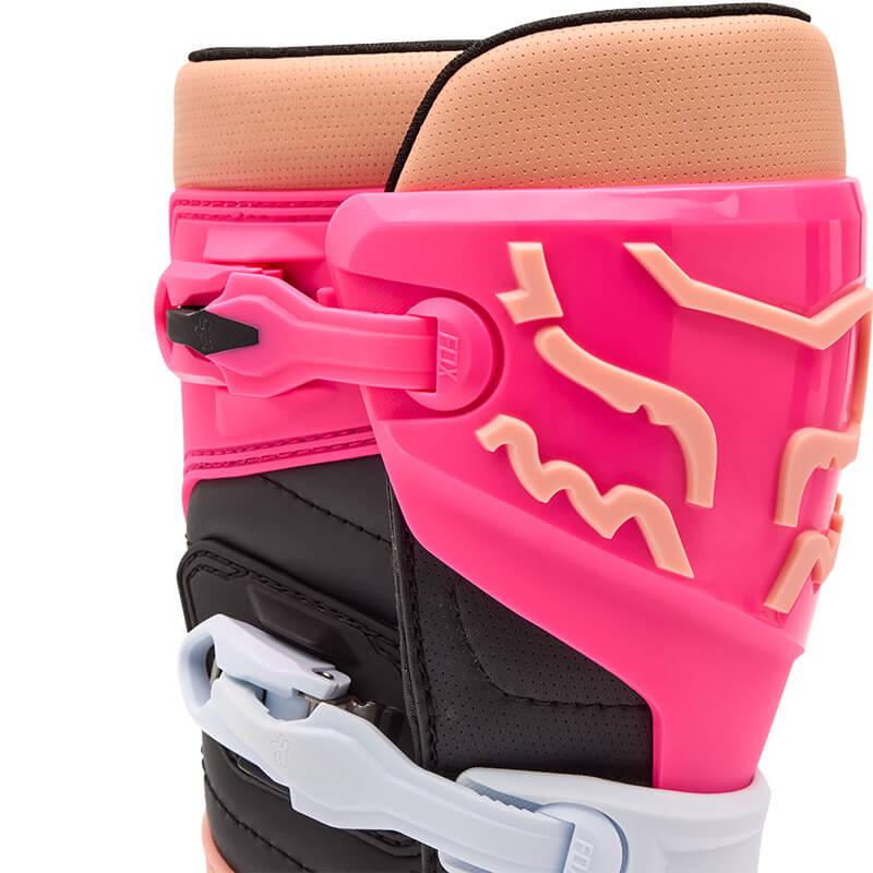 bottes femmes comp rose fluo blanc 2026 end
