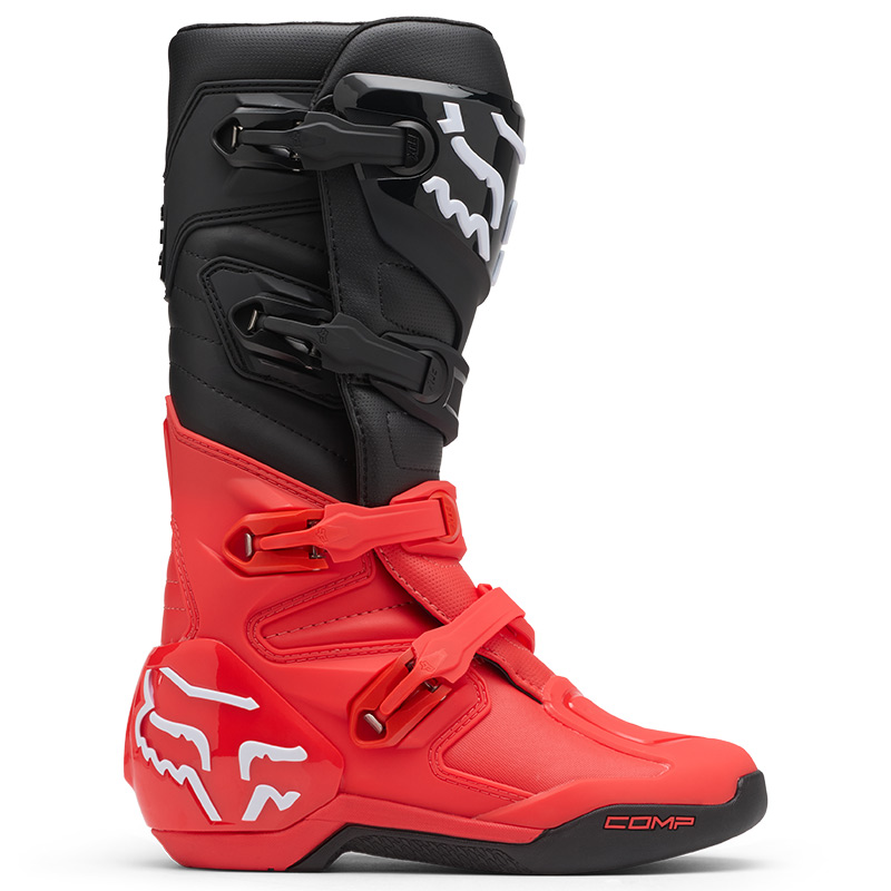 bottes fox rracing comp noir rouge 27 sx