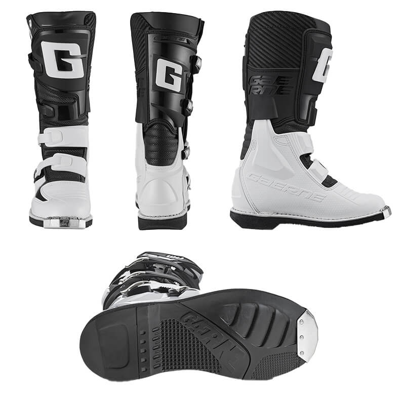 bottes gaerna gxj orange noir blanc cross