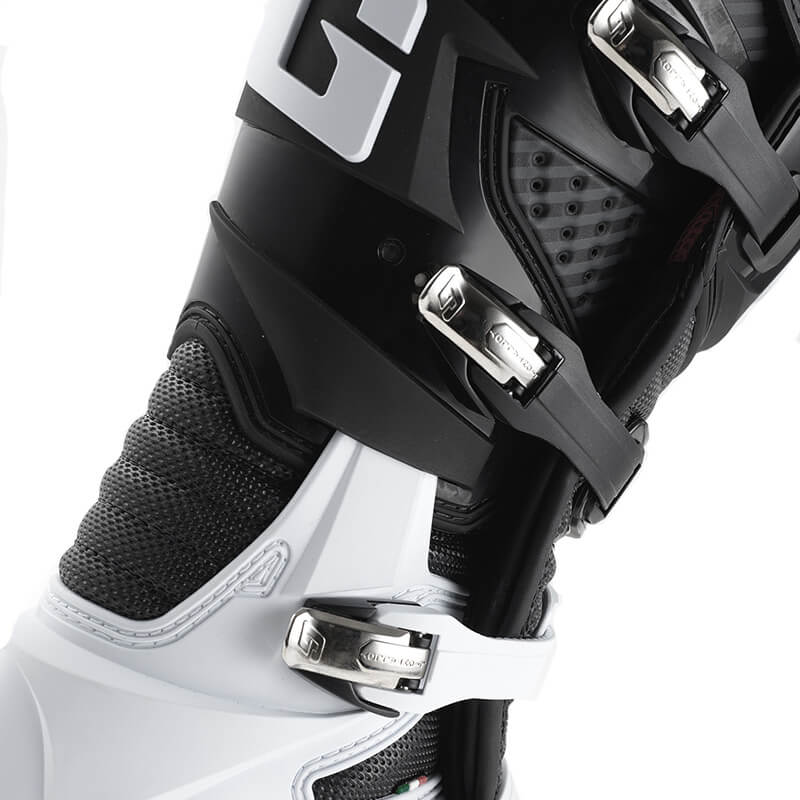 bottes gaerna gxj orange noir blanc mx
