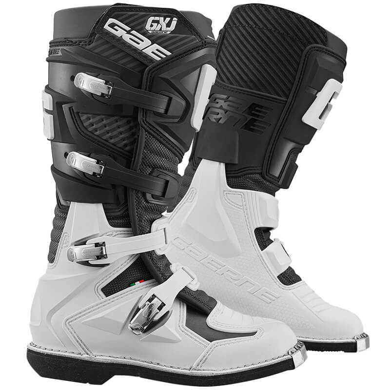 bottes gaerna gxj orange noir blanc