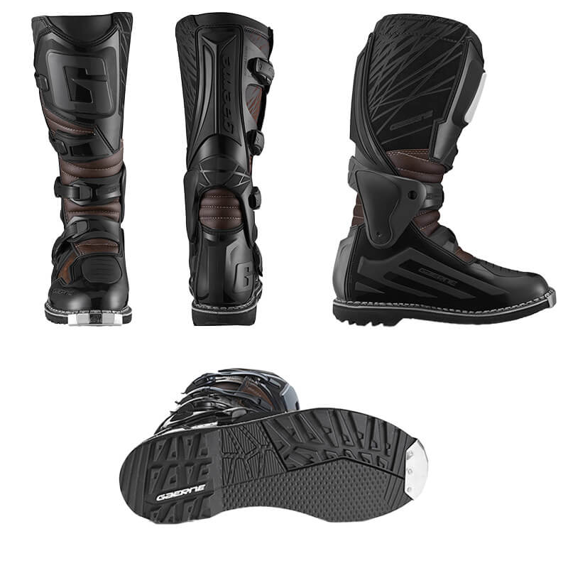 bottes gaerne fastback endurance marron mx