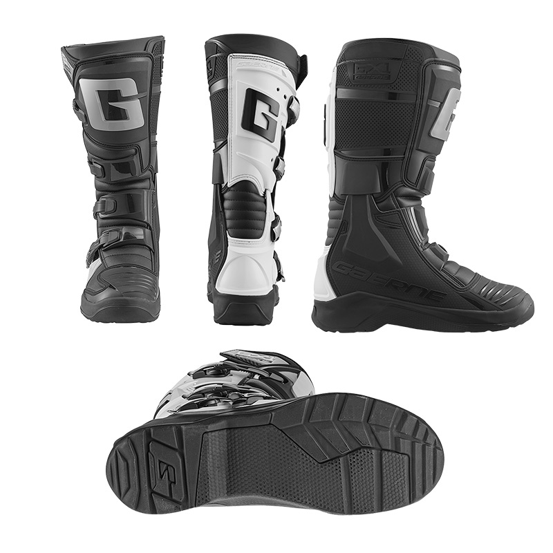 bottes gaerne gx1 evo fx noir blanc mx